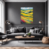 Wind-Swept Rolling Hills Living Room Demo