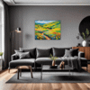 Wind-Swept Rolling Hills Living Room Demo