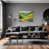 Wind-Swept Rolling Hills Living Room Demo