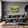 Wind-Swept Rolling Hills Living Room Demo