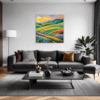 Wind-Swept Rolling Hills Living Room Demo
