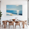 Winter Beachfront Dining Room Demo