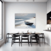 Winter Beachfront Dining Room Demo