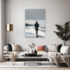 Winter Beachfront Living Room Demo