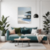 Winter Beachfront Living Room Demo