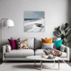 Winter Beachfront Living Room Demo