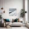 Winter Beachfront Living Room Demo