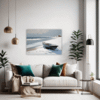 Winter Beachfront Living Room Demo