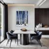Winter Birch Trees Dining Room Demo