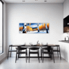 Winter Birch Trees Dining Room Demo