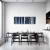 Winter Birch Trees Dining Room Demo