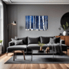 Winter Birch Trees Living Room Demo