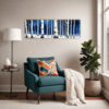Winter Birch Trees Living Room Demo