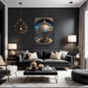 Zodiac Sphere Abstract Living Room Demo