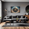 Zodiac Sphere Abstract Living Room Demo