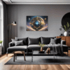 Zodiac Sphere Abstract Living Room Demo
