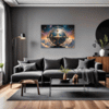 Zodiac Sphere Abstract Living Room Demo
