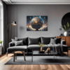 Zodiac Sphere Abstract Living Room Demo