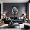 Zodiac Sphere Abstract Living Room Demo